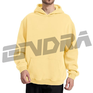Sudadera extragrande amarilla Sunkissed con energía urbana, suave, transpirable y cómoda para uso diario, estilo urbano esencial - Product Image 2