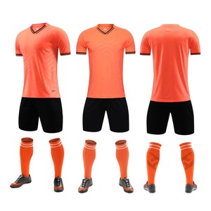 Soccer Jersey <b>Sets</b> <b>for</b> Men <b>Kids</b> Quick Dry Football Team Training Tracksuit Breathable Men Boys Football Sports Uniforms - Product Image 3