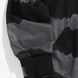 Pull à capuche pour hommes avec logo personnalisé très vendu sweats à capuche délavés à l'acide de haute qualité respirant durable sweats à capuche pour hommes de grande taille - Product Image 6