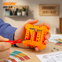 JAKEMY JM-X2 Outil magnétique de dégaussage et de magnétisation pour tournevis, pour pièces plastiques de précision, pour réparation, bricolage et OEM