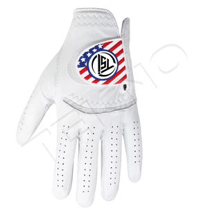 Wholesale Golf Gloves best Selling Left Hand Cabretta Leather Golf Gloves best Selling Wholesale Golf Gloves - Product Image 1
