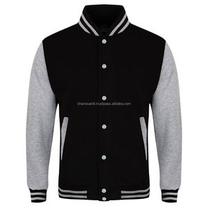 Veste Letterman pour hommes en cuir véritable et laine Veste de baseball universitaire élégante pour hommes - Product Image 5