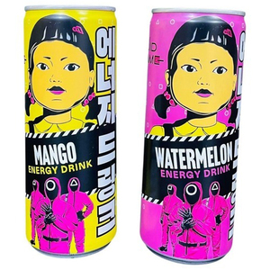 Servicio OEM hecho en fábrica Venta caliente Squid Game Energy 250ml Puede alimentarse para sobrevivir al desafío Venta al por mayor Bebida energética - Product Image 6