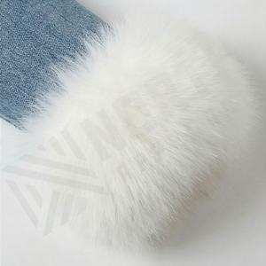 Veste en jean courte à manches longues boutonnée pour femmes, respirante, tendance, avec poches, vestes pour femmes, filles, couleur personnalisée - Product Image 6