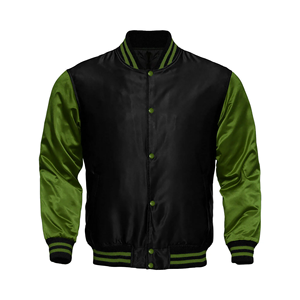 Blouson aviateur en toile de qualité supérieure pour homme pour Chicago pour style vintage à capuche et séchage rapide inspiré avec logo avant à col montant - Product Image 1