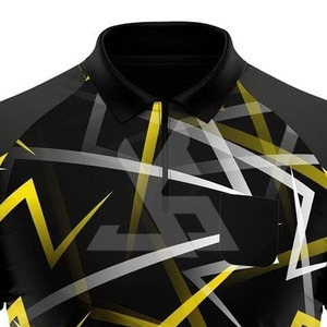 Maillot de fléchettes respirant pour homme avec logo personnalisé, maillots de fléchettes OEM, t-shirts pour la flexibilité, vêtements pour joueurs - Product Image 6