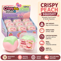 Jouets Squishy Pêche Croustillante Southpeak – Jouets Sensoriels Anti-Stress à Presser – Vente en Gros, Fabrication OEM