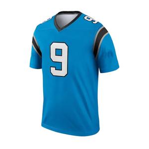 Maillot d'été adulte Carolina American Football Jersey Rugby Sportswear Training Jersey Panthers Cool Breathable T-shirt - Product Image 1