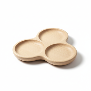 Plateau de service rectangulaire moderne en bois massif naturel écologique de la meilleure qualité pour hôtel, restaurant, cuisine, décoration intérieure – Le moins cher - Product Image 5