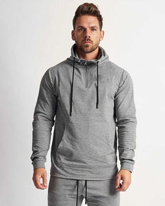 Survêtement en coton et polyester personnalisé avec logo, style décontracté long pour l'automne et l'hiver, vêtements de sport personnalisés avec logo, vêtements de jogging pour hommes - Product Image 6