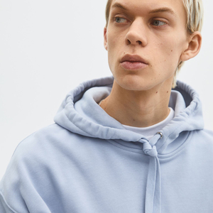 Nueva Sudadera con Capucha Extra Grande de Felpa de Algodón Orgánico Unisex para Invierno, de Alta Calidad, con Logotipo Personalizado, Impresión en Serigrafía 3D - Product Image 5