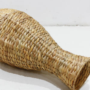 Jarrón de bambú hecho a mano Artex Dong Thap, floreros decorativos tejidos naturales para sala de estar, dormitorio y exhibición de Hotel - Product Image 4