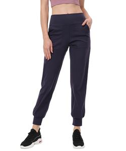 Pantalon de survêtement pour femme de haute qualité, OEM, respirant, coupe classique, taille mi-haute, style décontracté - Product Image 1