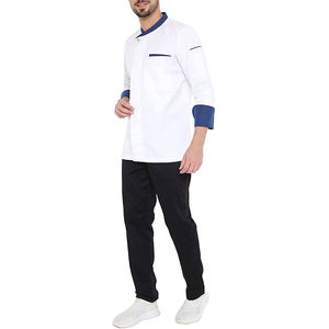Uniforme de Chef Unisex Personalizable, Transpirable, 100% Algodón, de Alta Calidad para Restaurantes, Venta al Por Mayor - Product Image 1