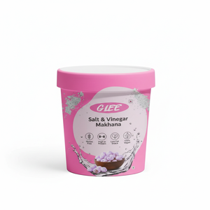 Makhana (Nueces de Zorro) Tostadas con Sabor a Sal y Vinagre, Paquete de Papel de 30g, Snack Saludable de Textura Dura, 100% Vegetariano - Product Image 1