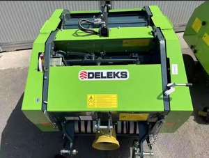 Mini máquina empacadora redonda de heno y paja Empacadora de hierba de alimentación animal barata con componente de núcleo de motor. - Product Image 5