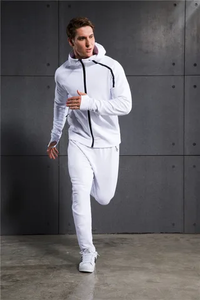 Adults Unisex Winter Tracksuit Set Breathable 100% Cotton Printed Sweat <b>Suit</b> Clothing Customized - Product Image 5