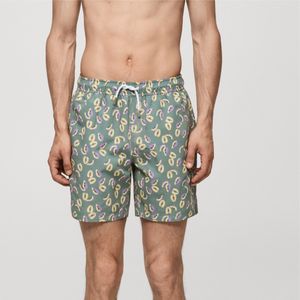 กางเกงขาสั้นออกกำลังกายขาสั้นสำหรับผู้ชายกางเกงชายหาดสำหรับผู้ชายกางเกงวิ่งออกกำลังกายขาสั้นแบบตาข่ายสำหรับใส่เล่นกีฬาใส่เดินชายหาดใส่ฤดูร้อนโลโก้ได้ตามต้องการ - Product Image 3