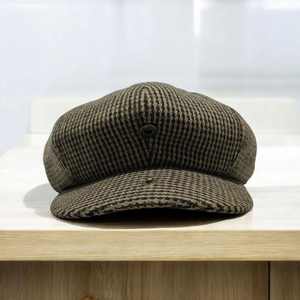 Wool Winter <b>Flat</b> <b>Cap</b> Button Warm Vintage Style Unisex <b>Hat</b> High Quality Adjustable Custom Logo Private Label OEM ODM Wholesale - Product Image 3