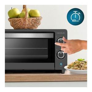 Horno Eléctrico de Sobremesa Cecotec 1000W 10Lt BAKE&TOAST 1090 Negro Modelo 03816 - Product Image 5
