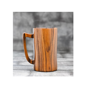 แก้วดื่มไม้เป็นมิตรกับสิ่งแวดล้อมสำหรับงานแต่งงานร้านอาหารเบียร์ดีไซน์แฮนด์เมดขายดี - Product Image 6