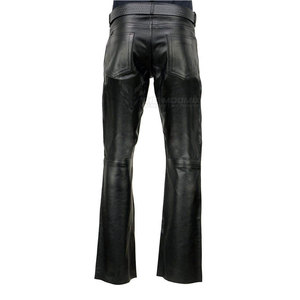 กางเกงหนังผู้ชายดีไซน์พิเศษคุณภาพสูง สำหรับฤดูหนาวและกิจกรรมกลางแจ้ง - Product Image 6