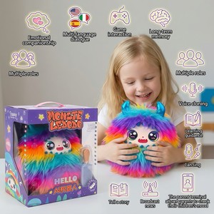 GS-01 Série Monstre Jouet en Peluche IA Interactif Multilingue Parlant avec Réflexions Émotionnelles OEM ODM - Product Image 1