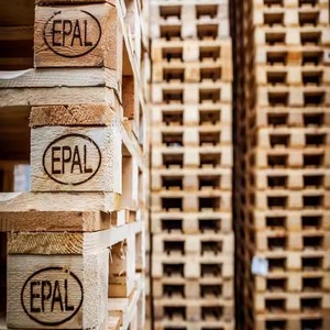 Nouvelles palettes en bois de pin européen EPAL 4 voies double face certifiées CE/ISO9001 de haute qualité à usage industriel vente en gros - Product Image 4