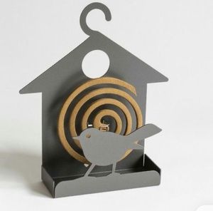 Boat Design Gold Handmade Eco-Friendly Religious Decorative Metal Coil <b>Holder</b> for Home Office Kitchen Use - Product Image 2