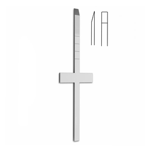 Cincel en forma de T Cottle, barra transversal, hoja afilada de 18cm, instrumento médico, herramienta de cincel en forma de T de alta calidad Cottle - Product Image 2