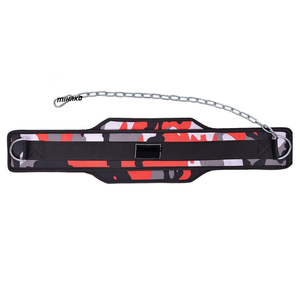 Venta caliente cinturones de inmersión de levantamiento de pesas de nailon logotipo personalizado cinturón de cadena de levantamiento de pesas accesorios de levantamiento de pesas - Product Image 1