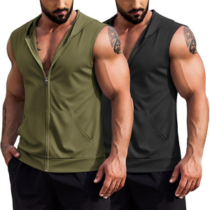 Wholesale <b>Top</b> Quality Regular Fit <b>Zip</b> <b>up</b> Hoodies Draw Cord Unisex Hoodie Custom Logo Plus Size <b>Men's</b> Hoodie - Product Image 1