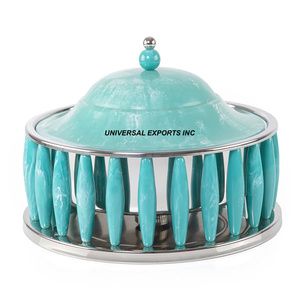 Stainless Steel <b>Food</b> <b>Warmer</b> Premium Quality handmade Designer Casserole Classic Stylish Wholesale Metal Casserole - Product Image 6