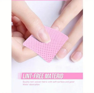 Toallitas de Limpieza para Pestañas, No Tejidas, Coloridas, Suaves, para Limpiar Pestañas, Eliminar Pegamento, Tela No Tejida, para Extensiones de Pestañas - Product Image 5