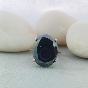 Bague de fiançailles solitaire en diamant cultivé en laboratoire 2ct pour femme 14k/18k pour la fête des bijoux fins à la mode plaqués or certifiés IGI - Product Image 1