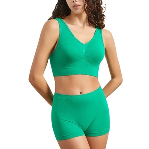 Nueva llegada Gym Wear Women Yoga Set Premium Quality Women Yoga Set Diseña tu propio Logo Yoga Set - Product Image 1