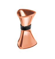 Qualité standard Cuivre Jigger verre Style Indien Vin Jigger Cocktail shaker utiliser des accessoires ménagers à vendre