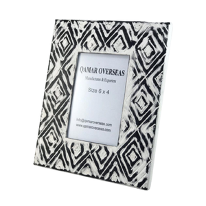Cadre en métal en fer rectangulaire imprimé numérique blanc moderne Table personnalisée décorative pour la maison Accessoires d'album photo - Product Image 4
