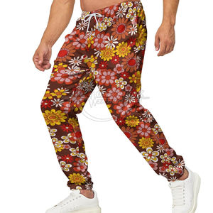 Confortable meilleur polaire hommes Sublimation Sublimation pantalon de survêtement imprimé Design Style tendance meilleure vente - Product Image 3