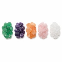 Pierre d'aromathérapie en cristal multicolore de haute qualité, transparente, pour bureau, vente en gros ODM, échantillon gratuit, taux de réduction