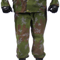 Ensemble uniforme tactique d'extérieur tricoté, écologique, imperméable, respirant, anti-déchirure, camouflage, veste et pantalon de combat anti-UV