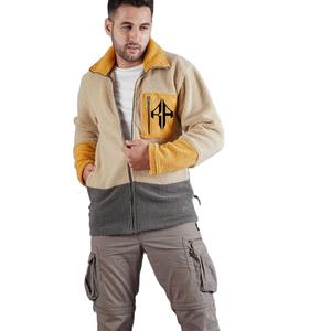 Vente chaude par ATLANTIC vente en gros vestes polaires d'extérieur unisexes impression personnalisée polyester/coton de haute qualité - Product Image 2