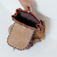 ODM OEM Damen Rindsleder Schult asche für Mädchen Hochwertiger Luxus-Fransen rucksack aus echtem Leder für Studenten Arbeits rucksack
