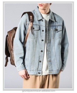 Top mode hommes 100% coton jean veste dernière vente chaude fantaisie décontracté Style classique Signature marque vêtements - Product Image 5