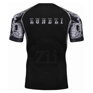 Camisetas de Compresión de Manga Corta para Hombre, Color Sólido, Transpirables, Ligeras, Tallas Grandes, Ropa de Verano Ajustada - Product Image 3