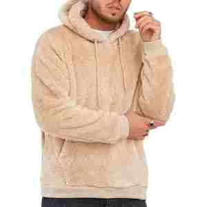 OEM service <b>Sherpa</b> fleece <b>Hoodies</b> 100% Cotton Autumn best manufacturing cheap price new design best <b>Sherpa</b> fleece <b>Hoodies</b> - Product Image 5