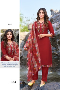 Heavy Roman Silk with Embroidery & Hand Work and Organza <b>Corset</b> with Digital Print Dupatta - Product Image 4