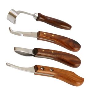 CHAN TARA Couteau à sabot en forme de L Outil de maréchal-ferrant pour cheval, vache, bétail Lame ergonomique et antirouille Instruments vétérinaires Arménie - Product Image 1