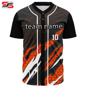 Maillot de baseball respirant personnalisé 2026, vente chaude, pour adulte, uniforme de baseball, 100% polyester, vêtements de sport pour hommes - Product Image 4
