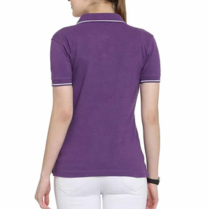 Camiseta Polo de manga corta personalizada para mujer, Jersey de algodón de alta calidad, estampado informal a la moda con decoración de logotipo en Nurak 2025 - Product Image 2